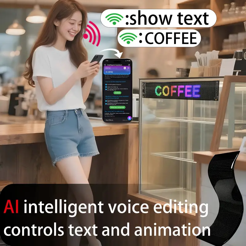 Programmerbar LED-display